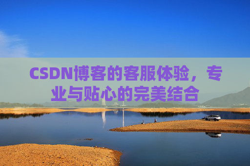 CSDN博客的客服体验，专业与贴心的完美结合